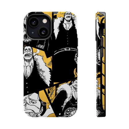 Crocodile Manga Tough Magnetic iPhone Case – Villainous Charm Design