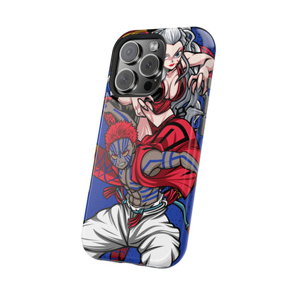 Akaza & Daki Tough Magnetic Case – Durable Anime-Inspired Design