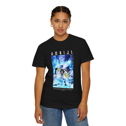 Garment-Dyed Aokiji T-Shirt – One Piece Ice Admiral’s Justice