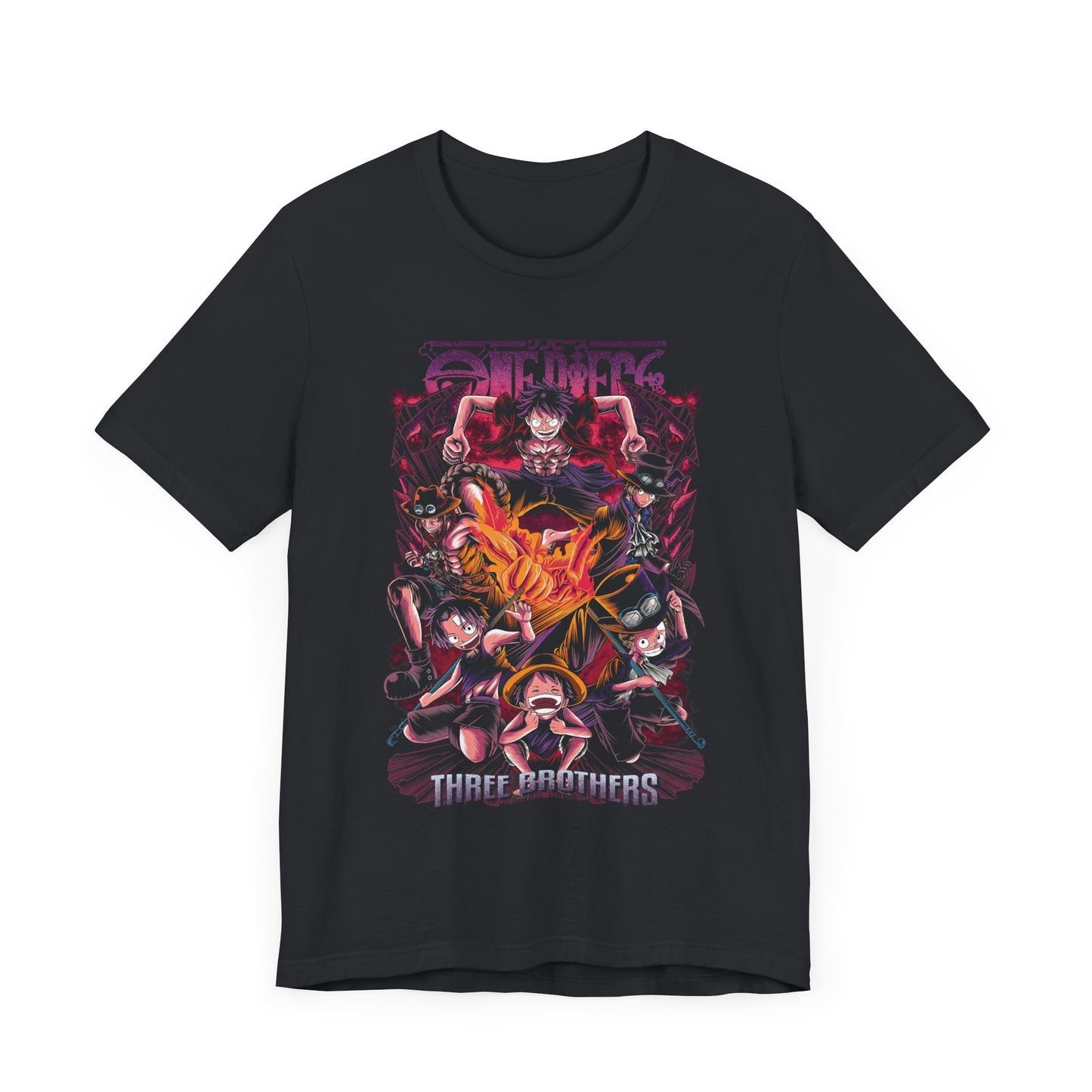 One Piece Three Brothers T-shirt – Luffy, Ace, and Sabo