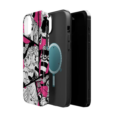 Perona Magnetic Tough iPhone Case – Eerie Elegance & Protection