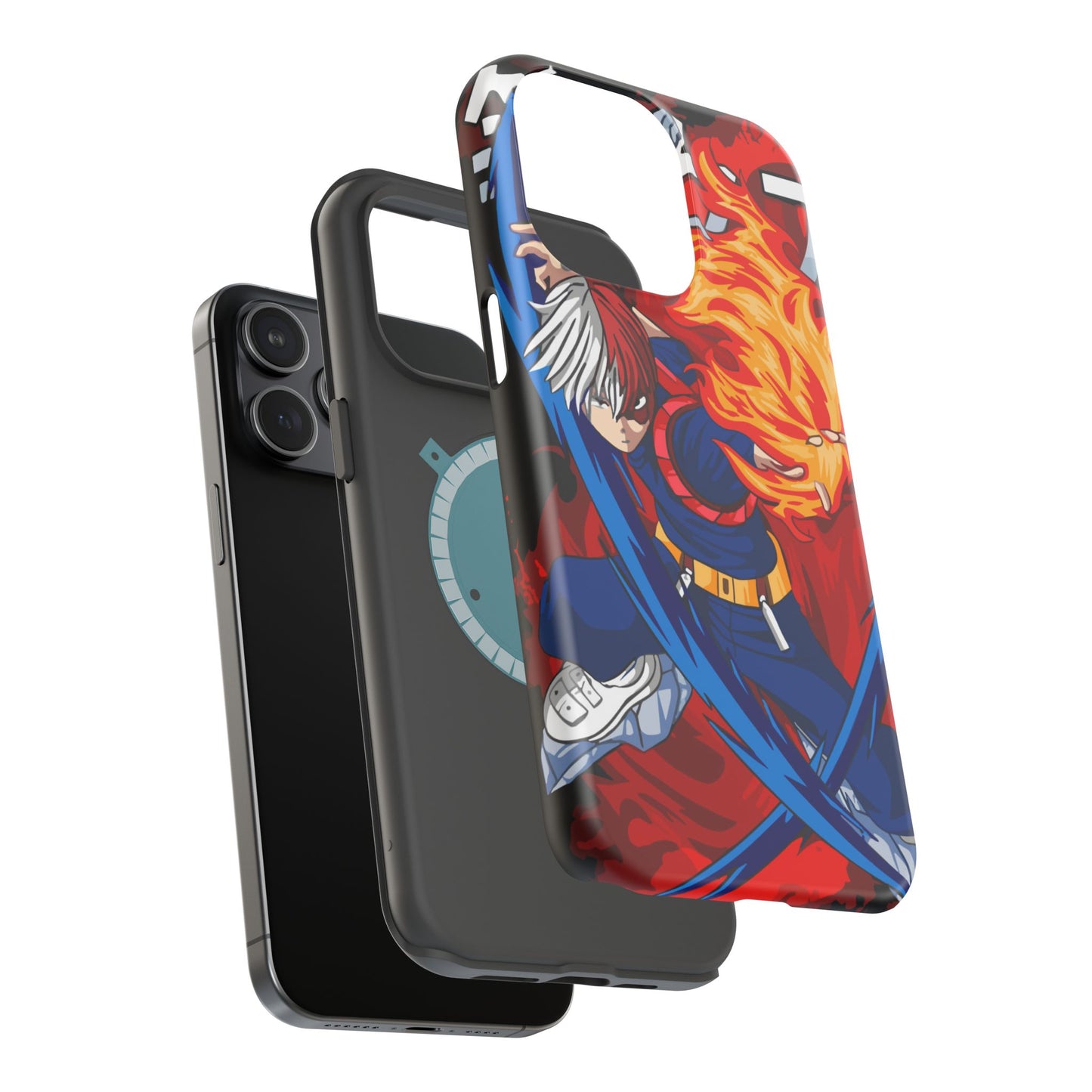 Shoto Todoroki Magnetic Tough Case – Dual Element Power & Protection