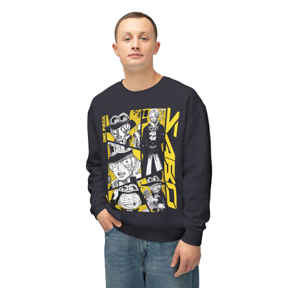 Sabo One Piece Crewneck Sweatshirt – Revolutionary Elegance