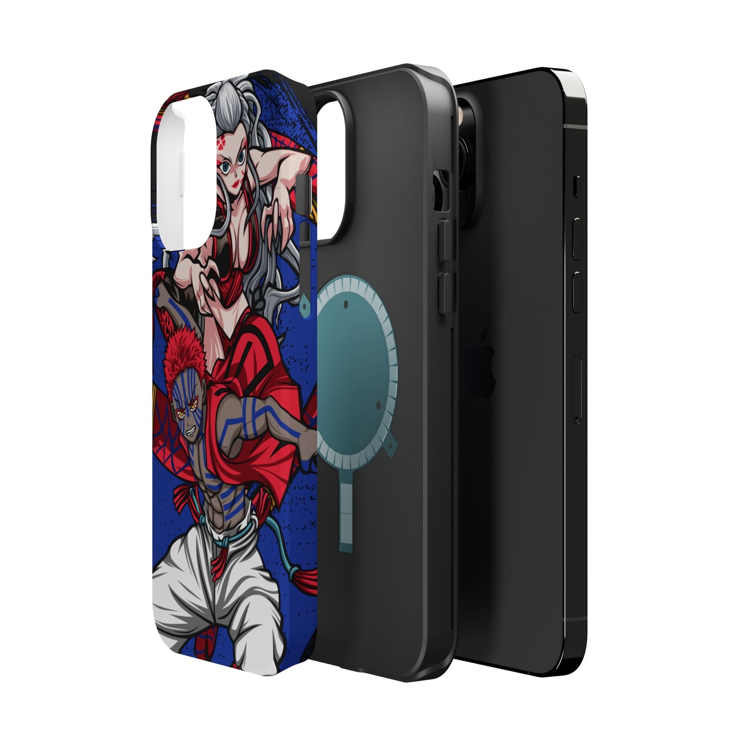 Akaza & Daki Tough Magnetic Case – Durable Anime-Inspired Design