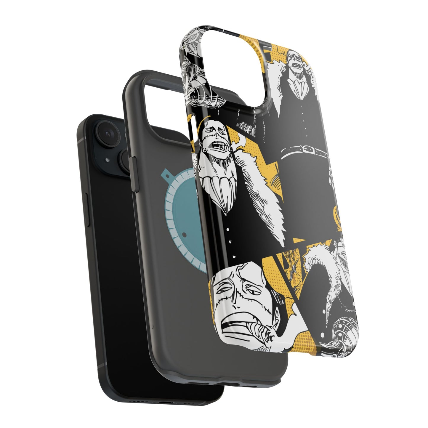 Crocodile Manga Tough Magnetic iPhone Case – Villainous Charm Design