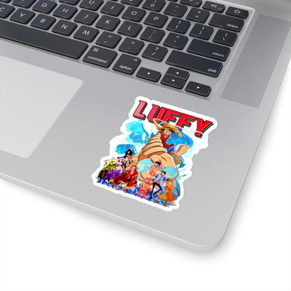 Luffy and Straw Hat Crew Dynamic Sticker