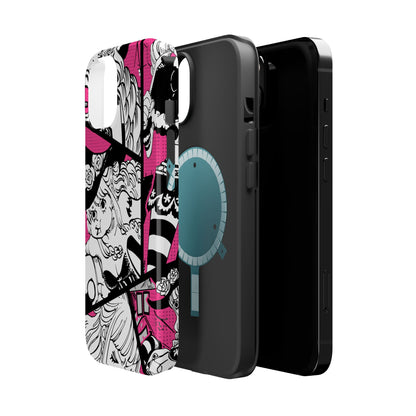 Perona Magnetic Tough iPhone Case – Eerie Elegance & Protection