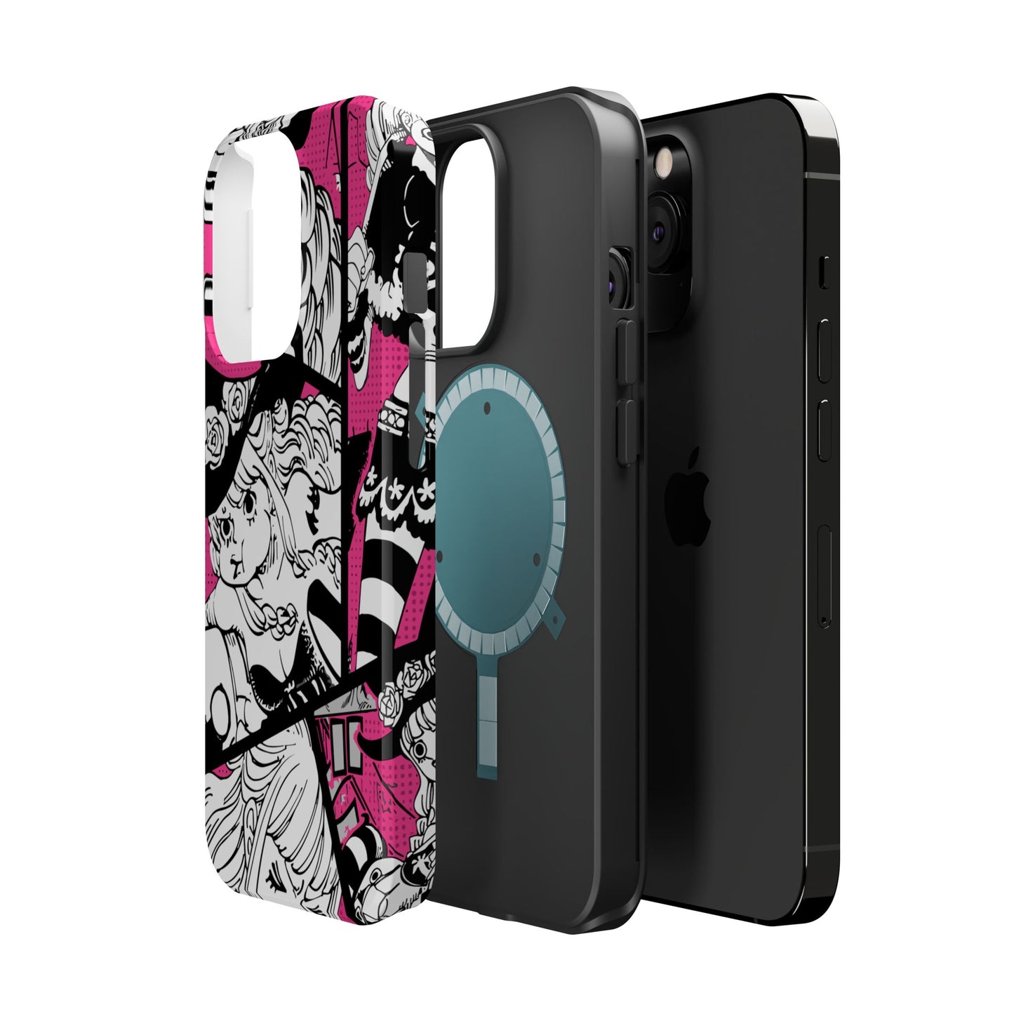 Perona Magnetic Tough iPhone Case – Eerie Elegance & Protection