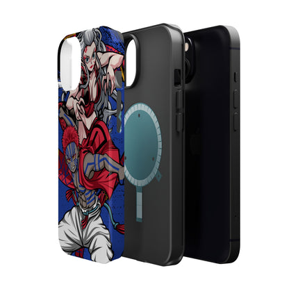 Akaza & Daki Tough Magnetic Case – Durable Anime-Inspired Design