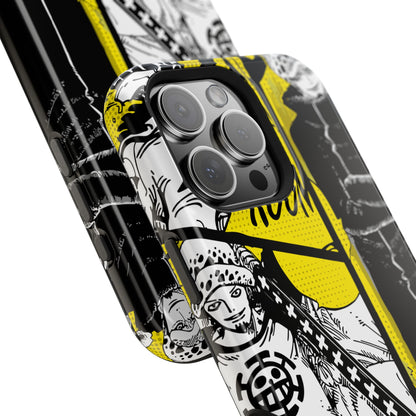 Trafalgar Law Tough Magnetic iPhone Case – Surgeon of Death Design