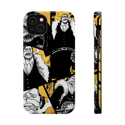 Crocodile Manga Tough Magnetic iPhone Case – Villainous Charm Design