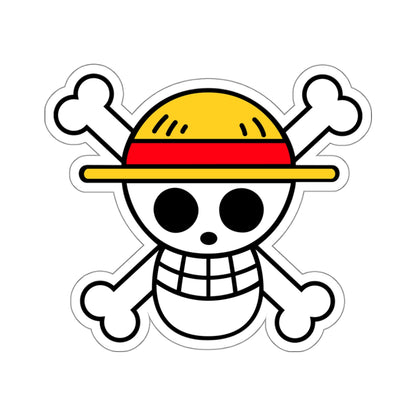 Straw Hat Pirates Jolly Roger Sticker – Set Sail in Style