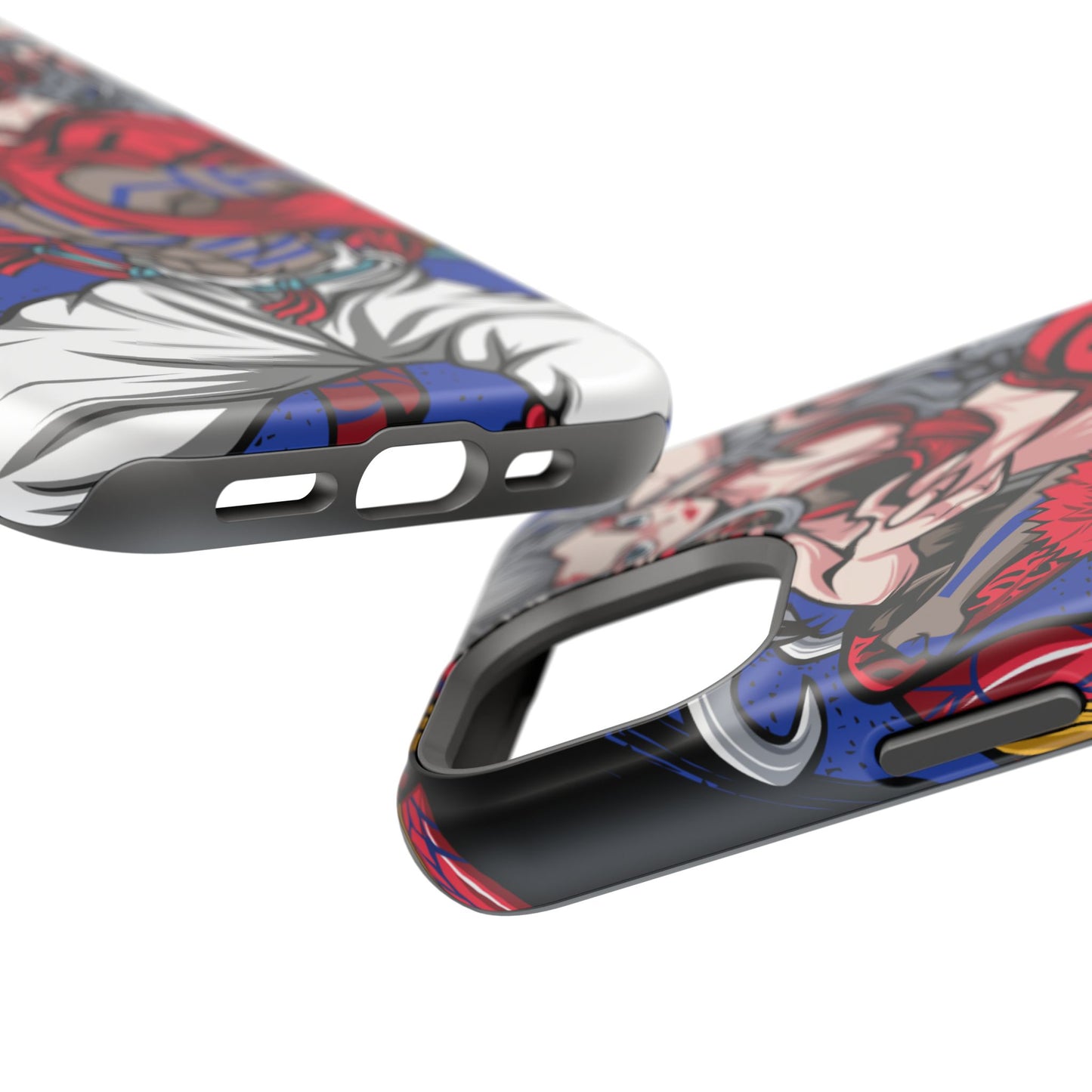 Akaza & Daki Tough Magnetic Case – Durable Anime-Inspired Design