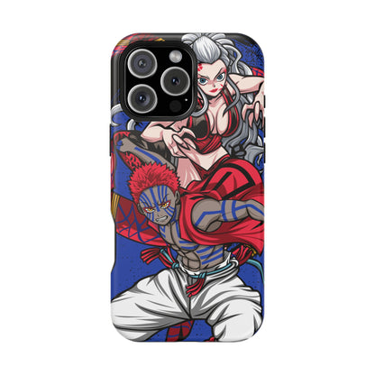 Akaza & Daki Tough Magnetic Case – Durable Anime-Inspired Design