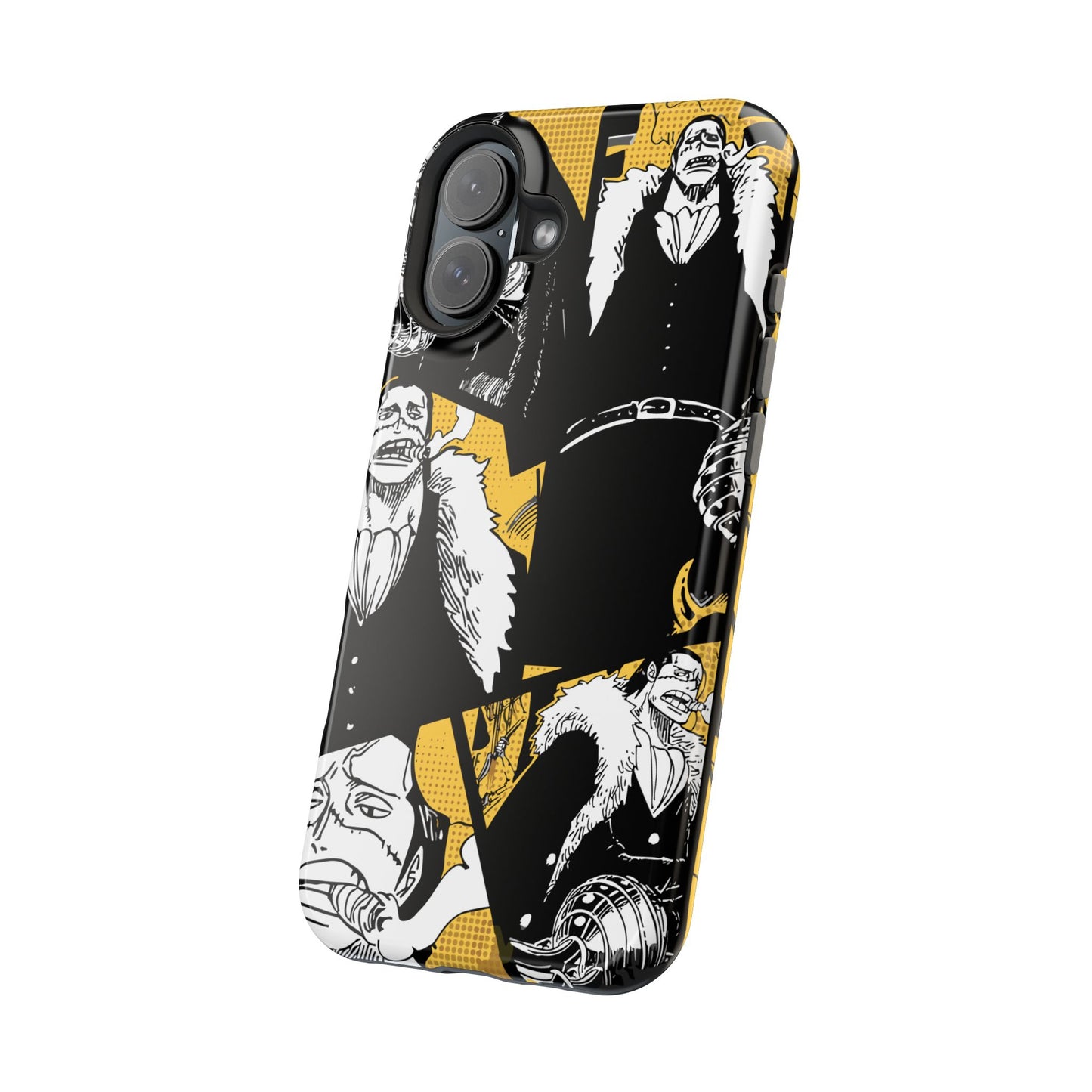 Crocodile Manga Tough Magnetic iPhone Case – Villainous Charm Design