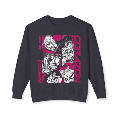 Corazon Crewneck Sweatshirt - One Piece's Noble Sacrifice