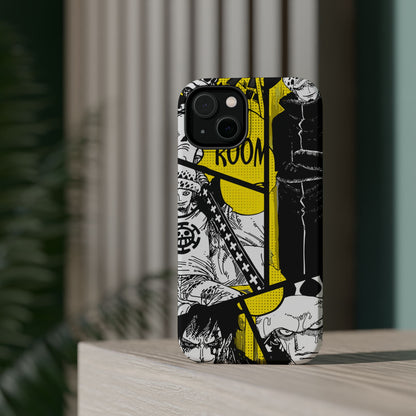 Trafalgar Law Tough Magnetic iPhone Case – Surgeon of Death Design