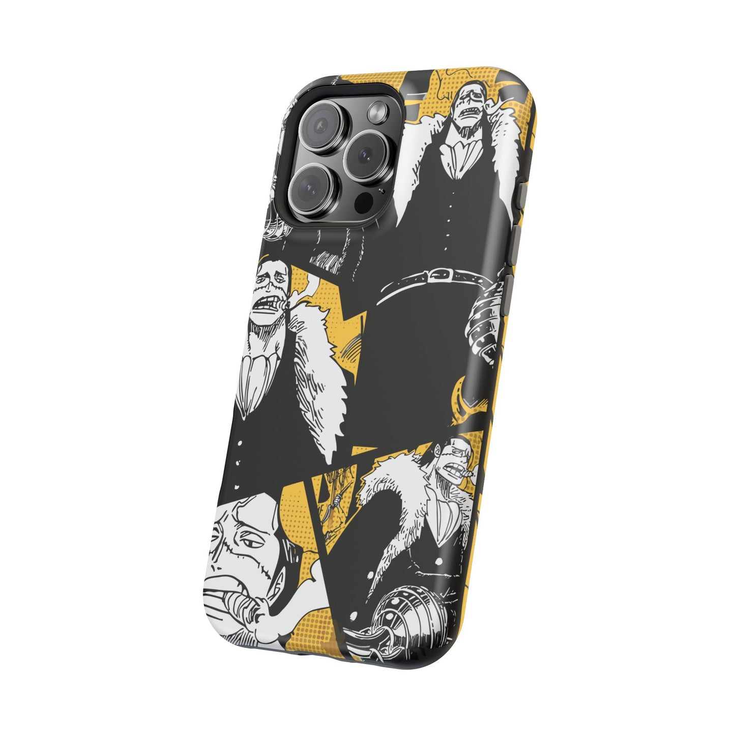 Crocodile Manga Tough Magnetic iPhone Case – Villainous Charm Design