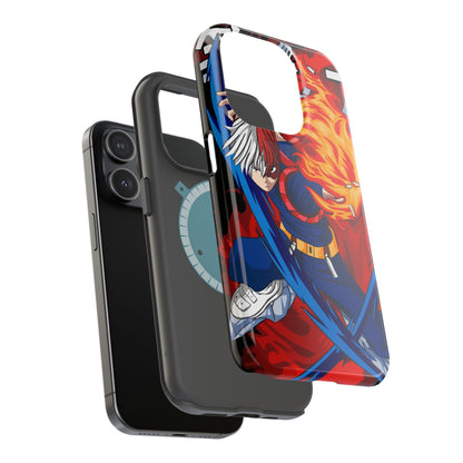 Shoto Todoroki Magnetic Tough Case – Dual Element Power & Protection