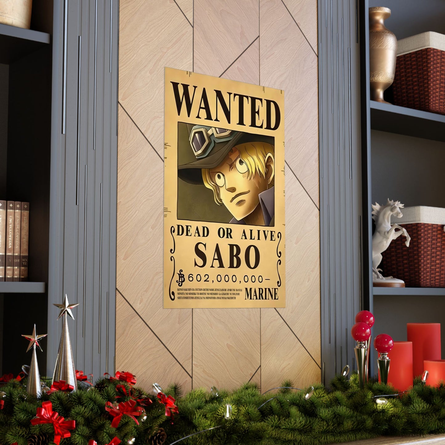 One Piece Sabo Wanted Poster - Premium Matte Art Print