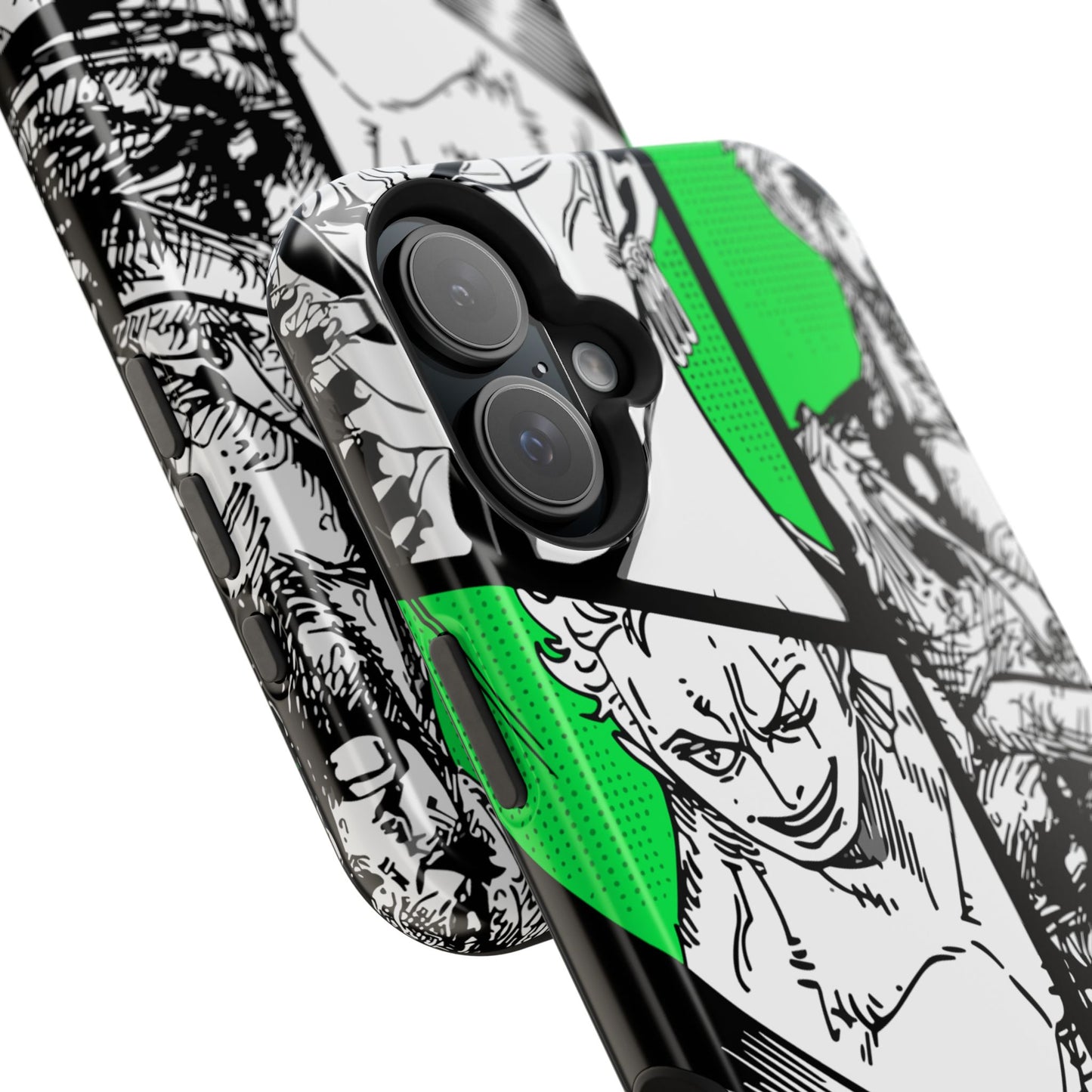 Zoro Magnetic Tough iPhone Case – Embrace the Spirit of the Swordsman