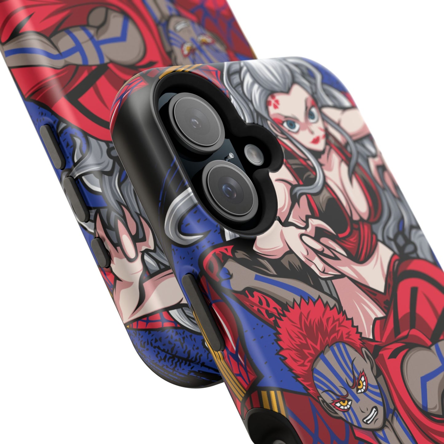 Akaza & Daki Tough Magnetic Case – Durable Anime-Inspired Design