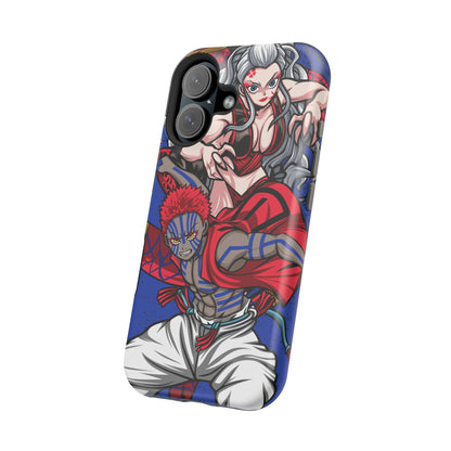 Akaza & Daki Tough Magnetic Case – Durable Anime-Inspired Design