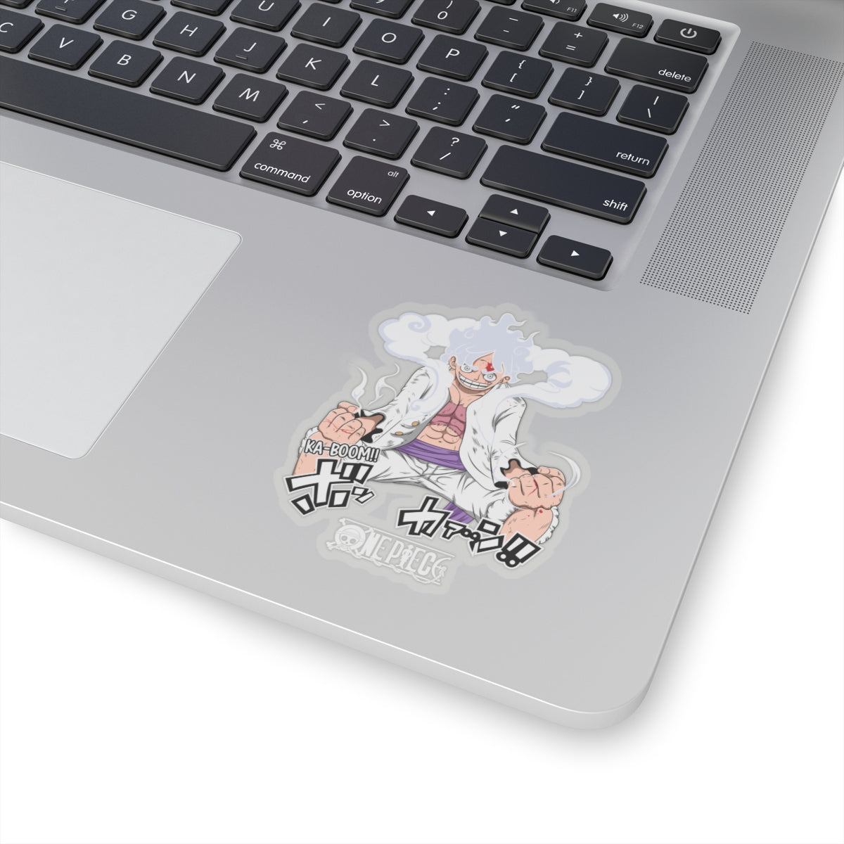 Luffy Gear 5 Ka-Boom Kiss-Cut Sticker – Epic One Piece Moment