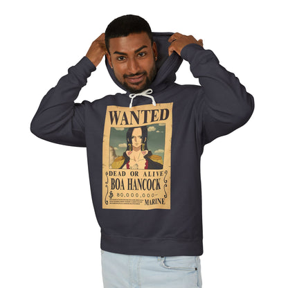 Boa Hancock Wanted Poster Hoodie – One Piece Pirate Bounty – 80,000,000 Berries