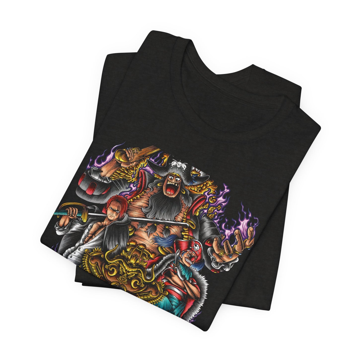 One Piece Yonko Throne Tee – Luffy’s Pirate King Legacy T-Shirt