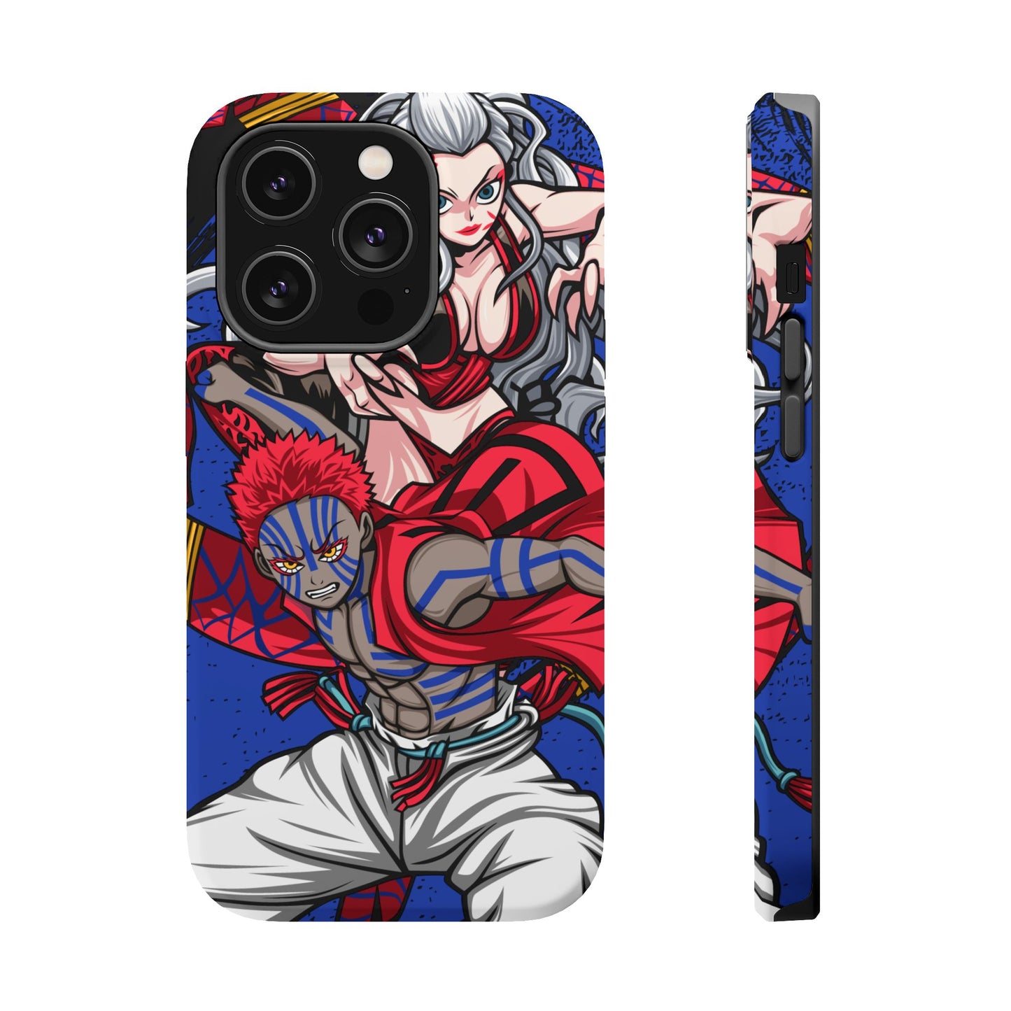 Akaza & Daki Tough Magnetic Case – Durable Anime-Inspired Design