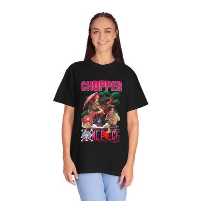 Garment-Dyed Tony Tony Chopper Samurai T-Shirt – One Piece Heroic Design