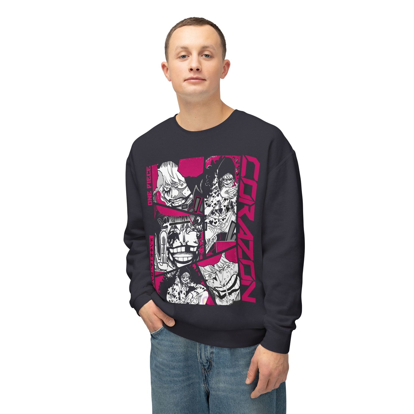 Corazon Crewneck Sweatshirt - One Piece's Noble Sacrifice