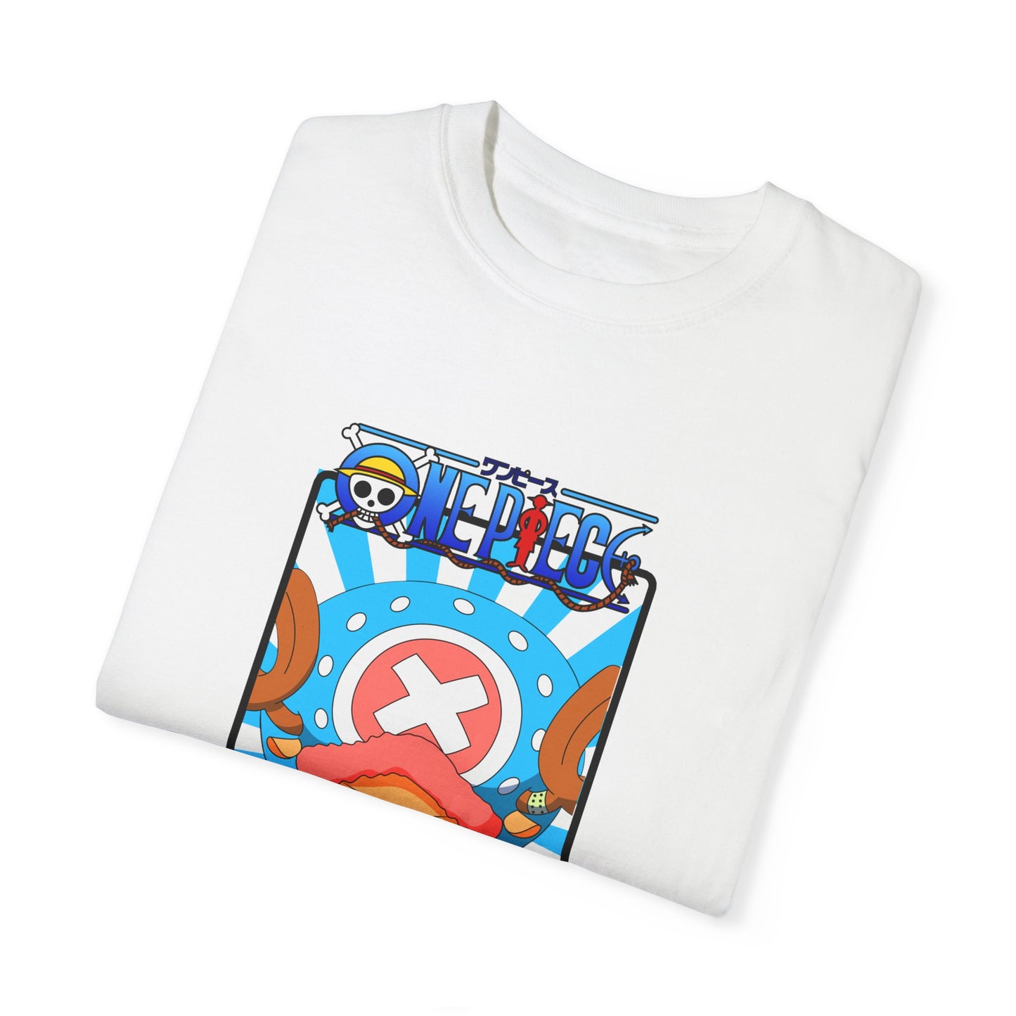 Garment-Dyed Chopper T-Shirt – One Piece Heartwarming Reindeer Hero