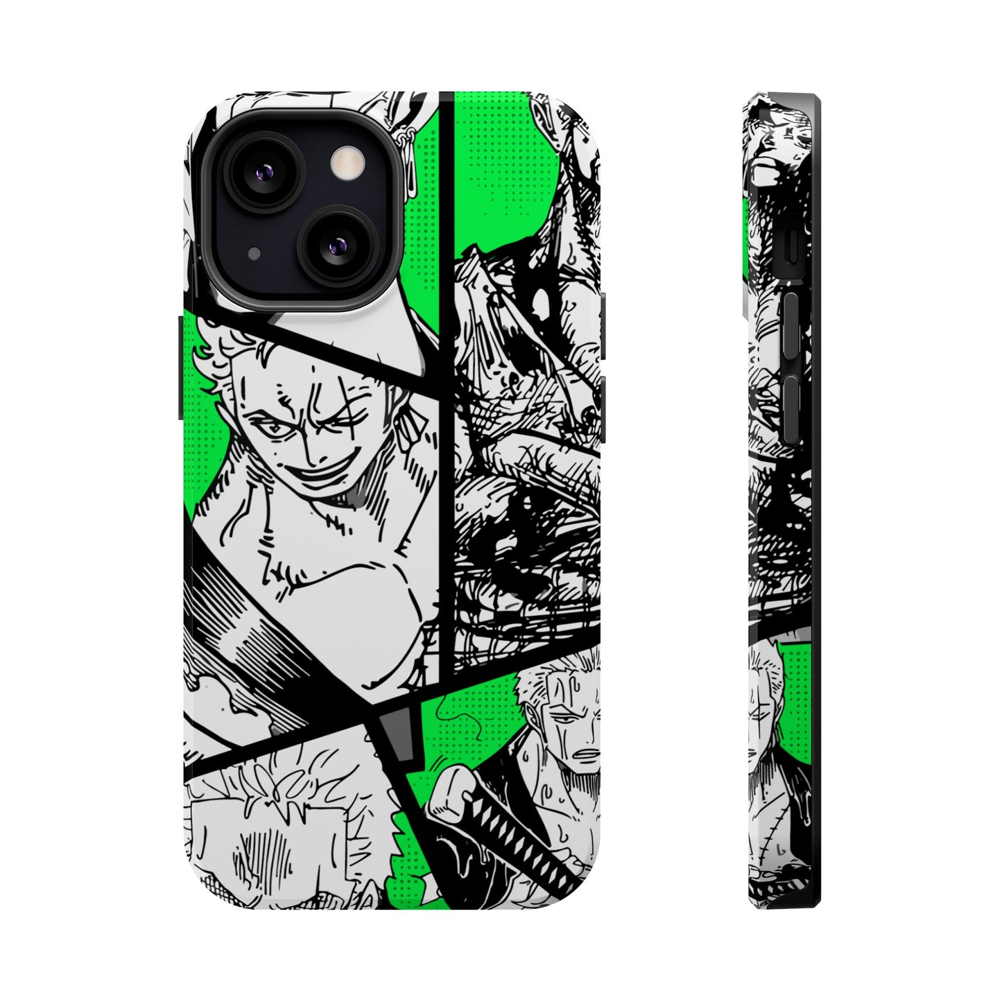 Zoro Magnetic Tough iPhone Case – Embrace the Spirit of the Swordsman