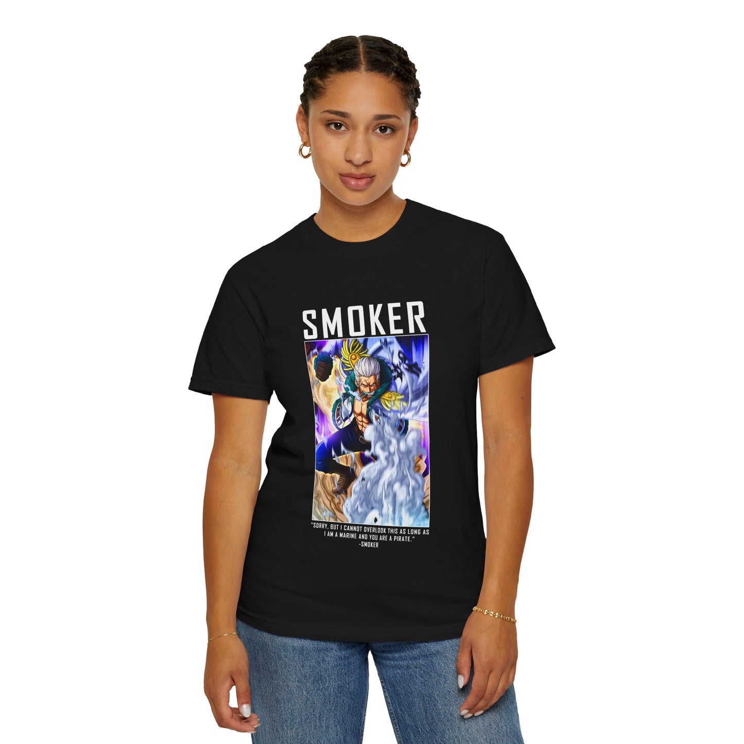 Smoker Garment-Dyed T-Shirt – One Piece Marine Power Tribute