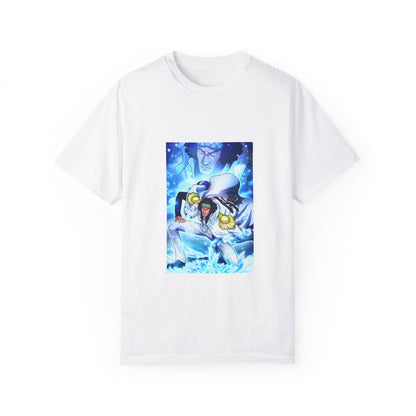 Garment-Dyed Aokiji T-Shirt – One Piece Ice Admiral’s Justice