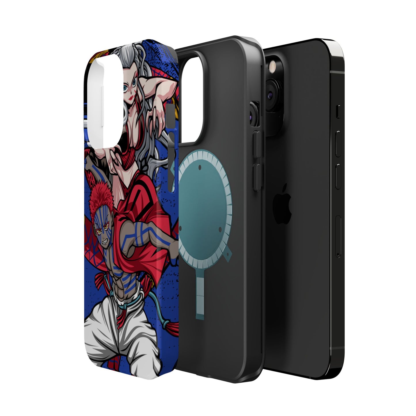 Akaza & Daki Tough Magnetic Case – Durable Anime-Inspired Design