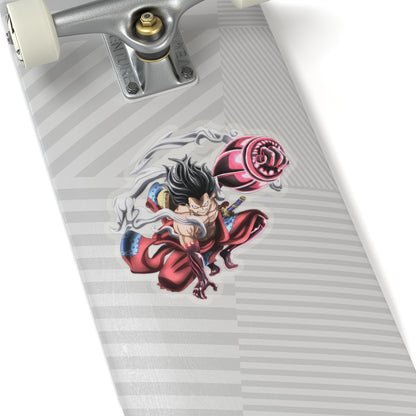 Gear 4 Luffy Kiss-Cut Sticker – Boundman's Dynamic Power