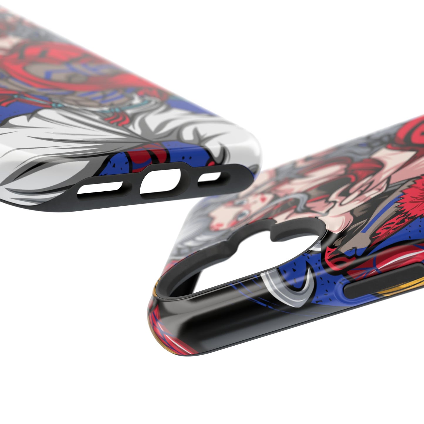 Akaza & Daki Tough Magnetic Case – Durable Anime-Inspired Design