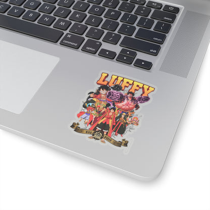 Epic Luffy and Crew Dynamic Sticker