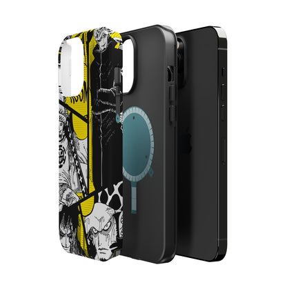 Trafalgar Law Tough Magnetic iPhone Case – Surgeon of Death Design