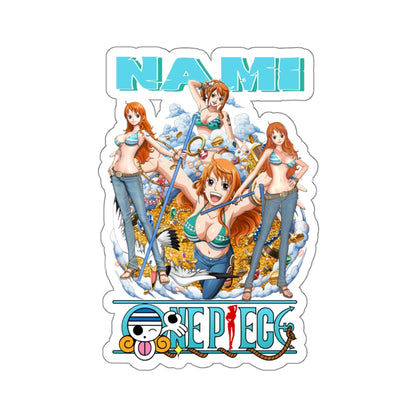 Nami Evolution Sticker - One Piece Vinyl Art