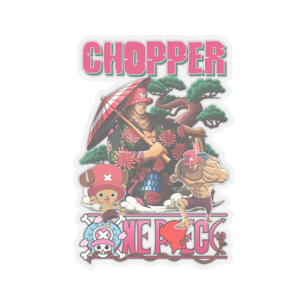 Charming Chopper Sticker - One Piece