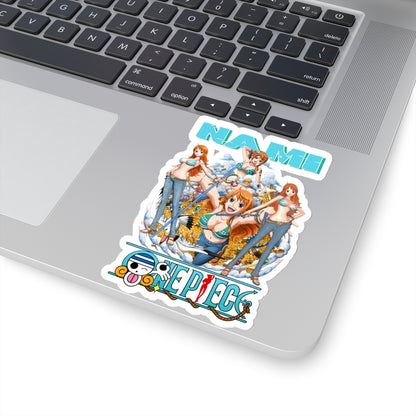 Nami Evolution Sticker - One Piece Vinyl Art