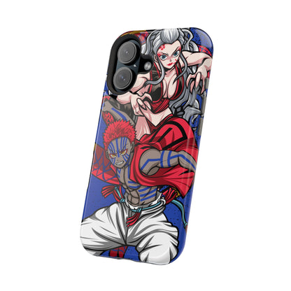 Akaza & Daki Tough Magnetic Case – Durable Anime-Inspired Design