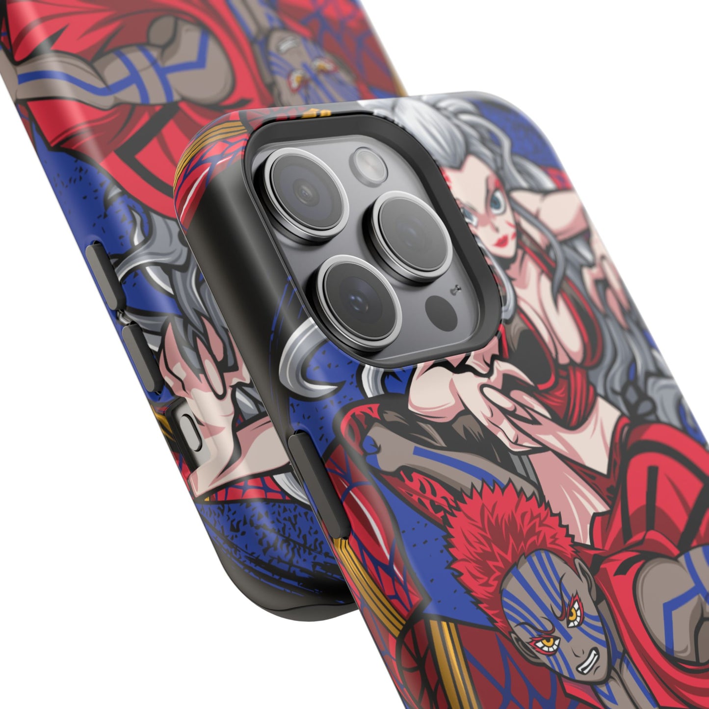 Akaza & Daki Tough Magnetic Case – Durable Anime-Inspired Design