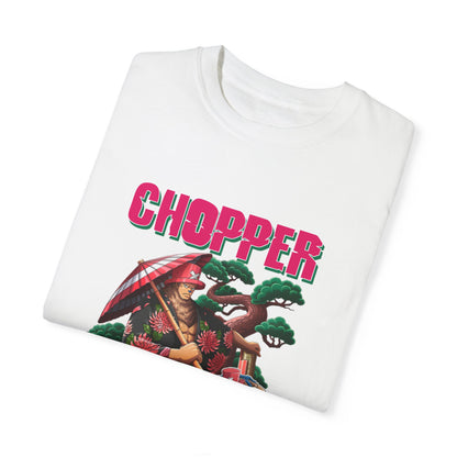 Garment-Dyed Tony Tony Chopper Samurai T-Shirt – One Piece Heroic Design