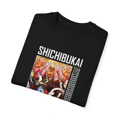 Shichibukai Garment-Dyed T-Shirt – One Piece Warlords of the Sea Tribute