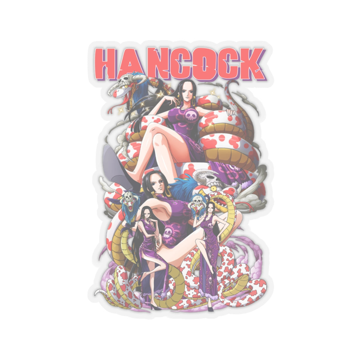 Boa Hancock Vinyl Sticker – One Piece’s Pirate Empress